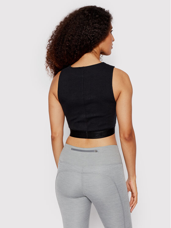Nike Nike Top Air DM6069 Czarny Slim Fit
