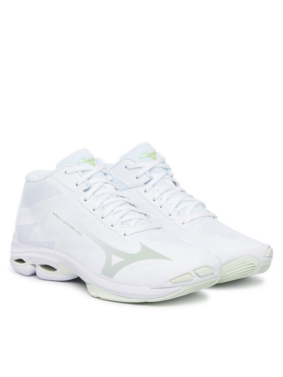 Mizuno Mizuno Buty halowe Wave Lightning Pro Mid V1GC2665 Biały