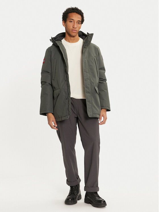 Napapijri Napapijri Winterjacke A-Cornier NP0A4IJB Grün Regular Fit