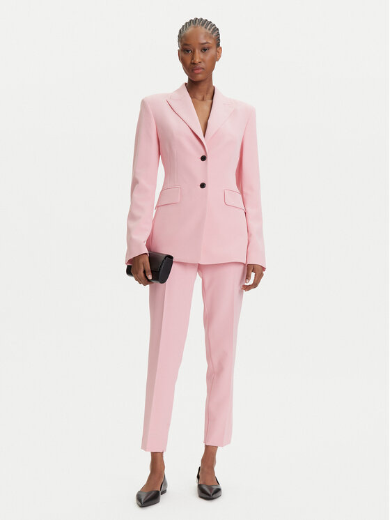 HUGO HUGO Marynarka Asmalla-1 50533901 Różowy Slim Fit