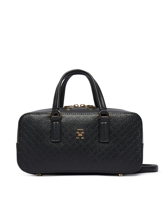 Tommy Hilfiger Tommy Hilfiger Geantă Th Daily Crossover Mono AW0AW18415 Negru
