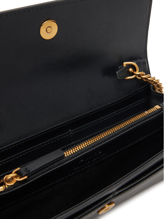 PINKO PINKO Τσάντα Love Tiny Brids Wallet C AI 25-26 PCPL 103765 A0F1 Μαύρο