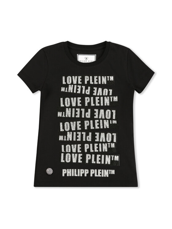 PHILIPP PLEIN PHILIPP PLEIN T-Shirt 30358 Czarny Regular Fit