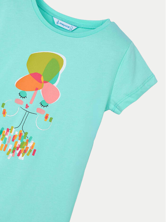 Mayoral Mayoral T-Shirt 3014 Grün Regular Fit