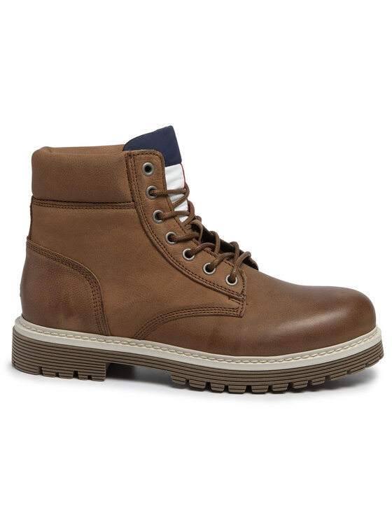 Tommy Jeans Tommy Jeans Trappers Outdoor Nubuck Boot EM0EM00316 Maro