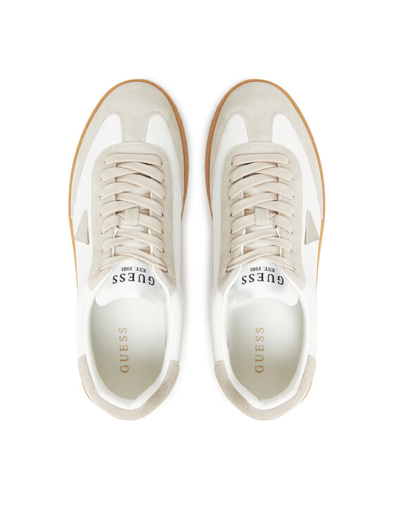Guess Guess Сникърси FMTWIM LEA12 Бял