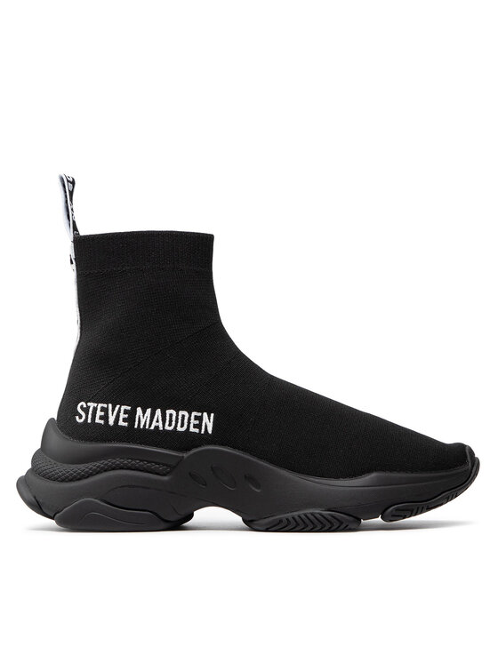 Steve Madden Madly – Mocassini Uomo In Vernice Nera – Fodera In Raso – Eleganti Per Serate Formali – Taglia 44 EU