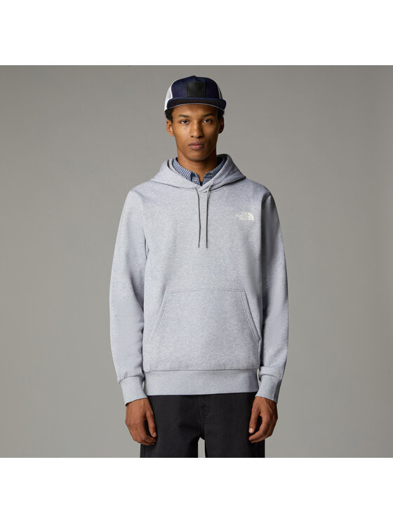 The North Face The North Face Суитшърт Simple Dome NF0A89FC Сив Regular Fit