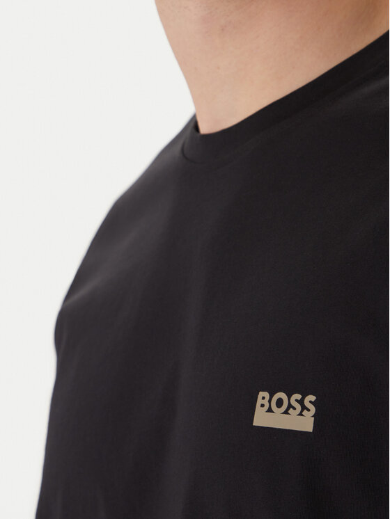 BOSS BOSS Marškinėliai 50531401 Juoda Regular Fit