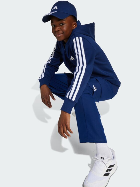 adidas adidas Bluza Essentials Full-Zip Niebieski Regular Fit