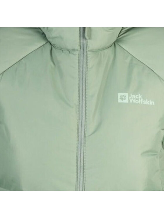 Jack Wolfskin Jack Wolfskin Giacca di transizione Bergland INS Hoody W Verde Regular Fit