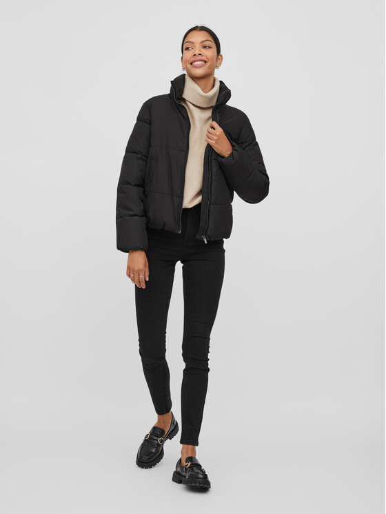 Vila Vila Зимно яке 14076559 Черен Regular Fit
