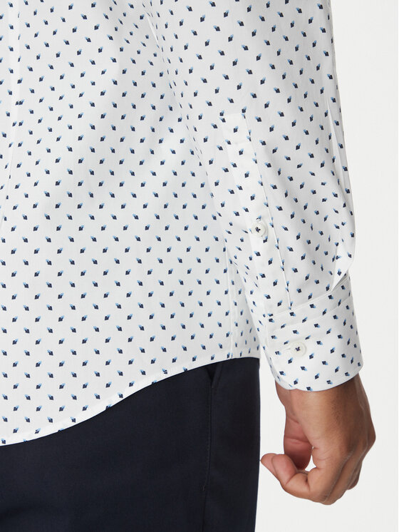 BOSS BOSS Marškiniai 50532828 Žydra Slim Fit