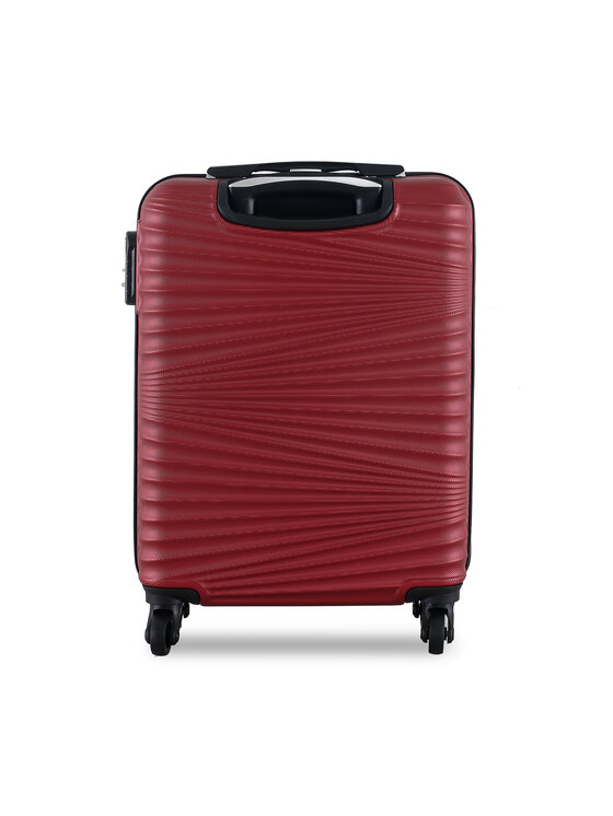 Semi Line Semi Line Kovček za kabino T5745-1 Bordo rdeča