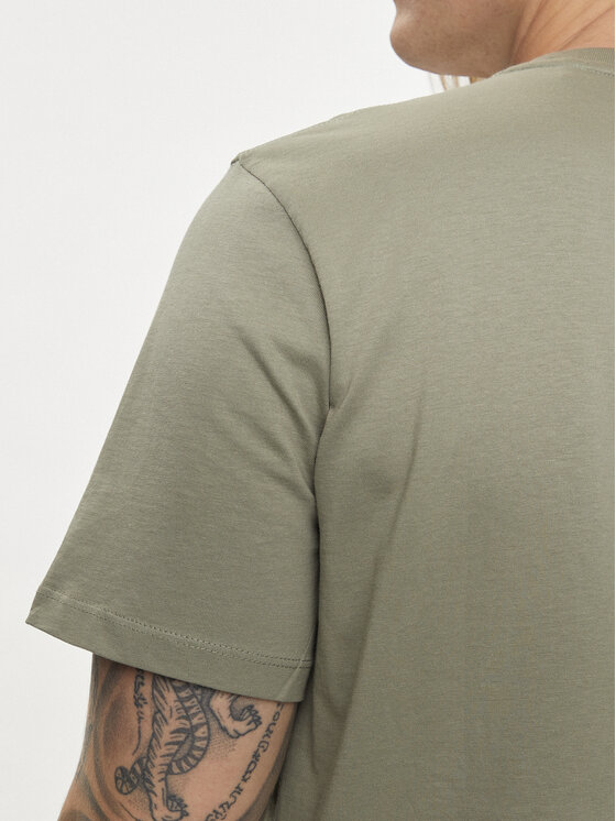 Pepe Jeans Pepe Jeans T-Shirt Clag PM509384 Zielony Regular Fit