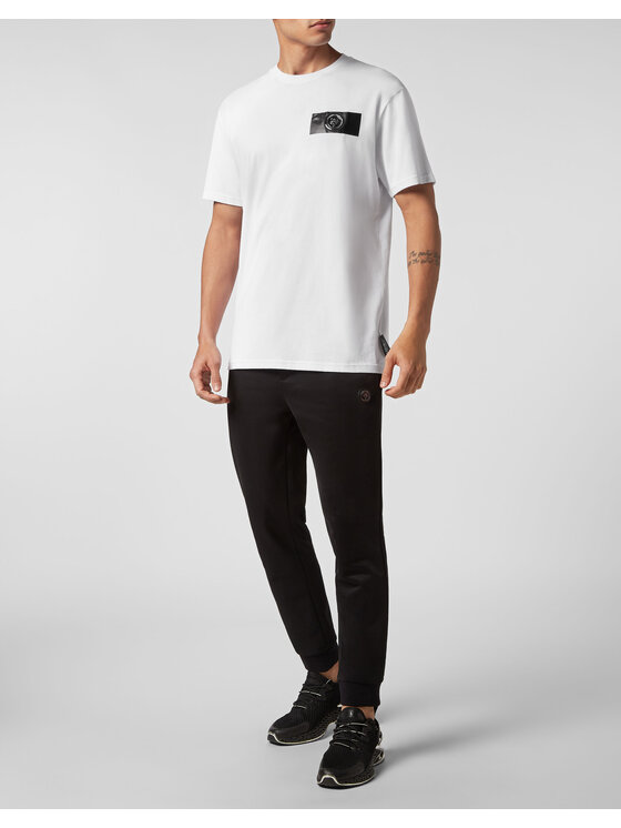 Plein Sport Plein Sport T-Shirt 3373 Biały Regular Fit