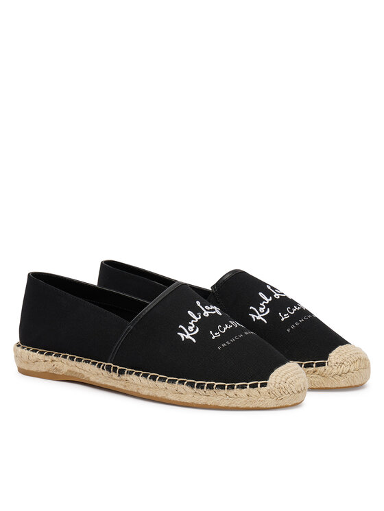 KARL LAGERFELD KARL LAGERFELD Espadrillas Kamini KL80110A Nero