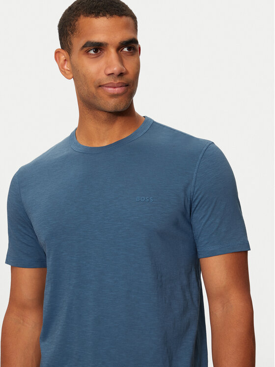 BOSS Boss Tricou Tegood 50508243 Albastru Regular Fit