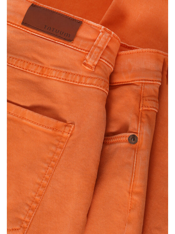 TATUUM TATUUM Jeansy ROMIKI Pomarańczowy Skinny Fit
