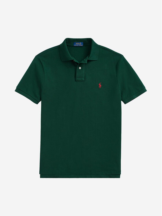 Polo Ralph Lauren Polo Ralph Lauren Polokošeľa Core Replen 710782592 Zelená Custom Slim Fit