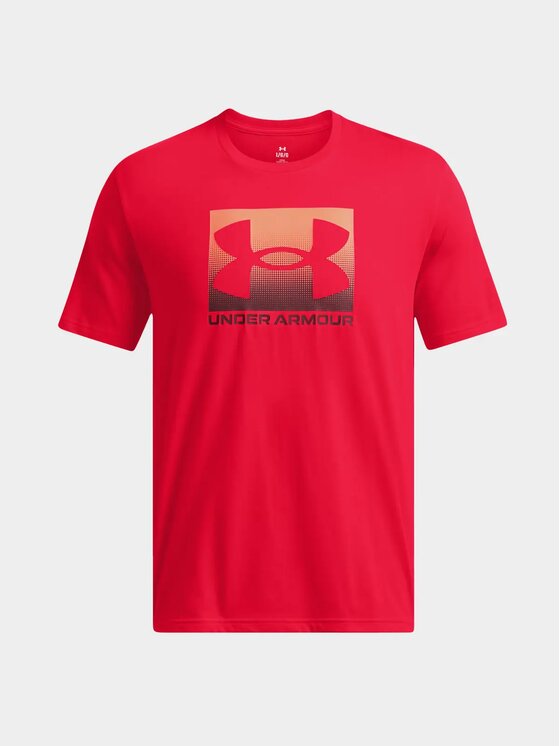 Under Armour Under Armour T-Shirt 1386793-600 Bordowy Regular Fit