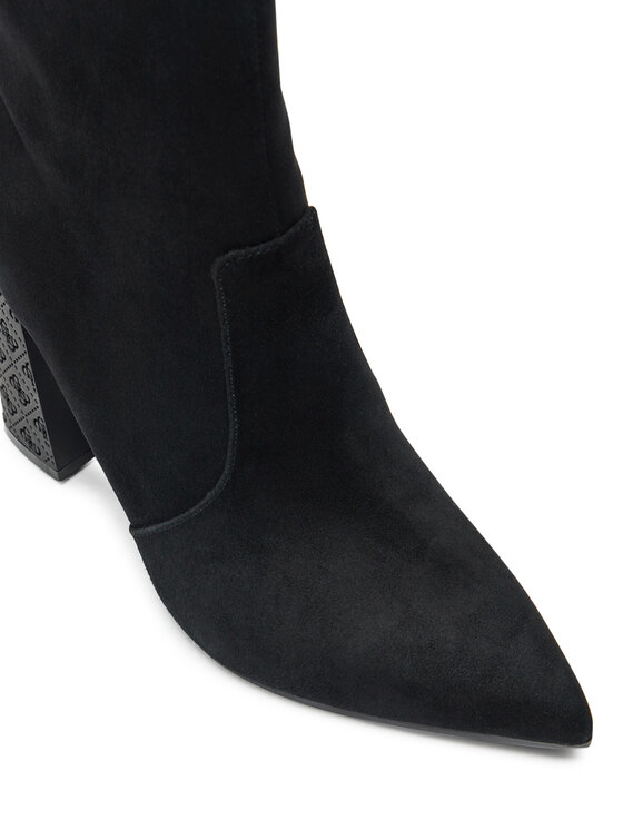 Guess Guess Botine Frenkie FLFFRE LEP10 Negru