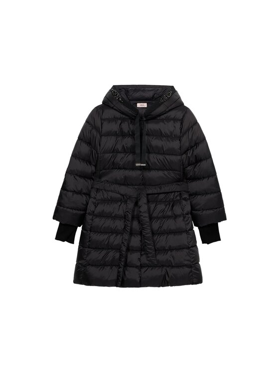 Oltre Oltre Giubbotto piumino F000R001480N033 Nero Slim Fit