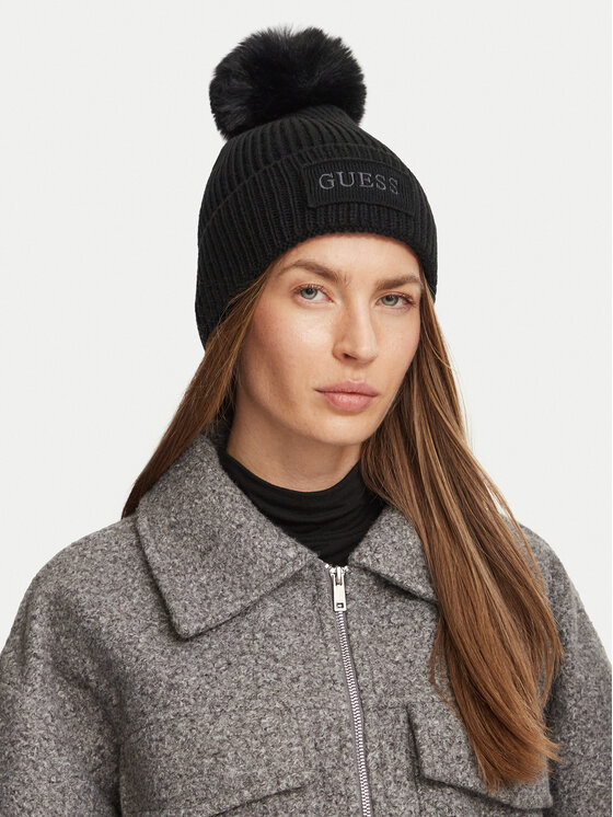 Guess Guess Czapka AW5650 WOL01 Czarny