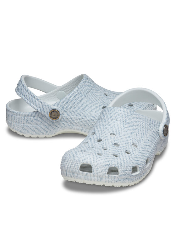 Crocs Crocs Klapki Crocsclassic Tweed Clog 210403 Szary