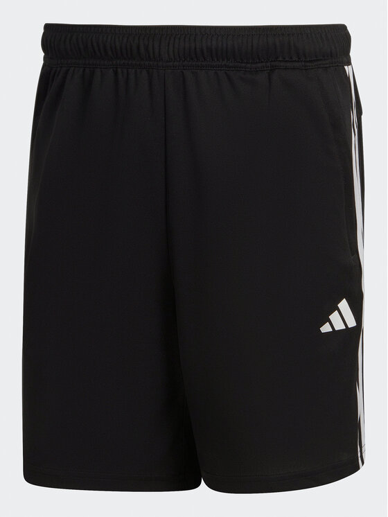 adidas adidas Sportske kratke hlače Train Essentials Piqué 3-Stripes Training Shorts IB8111 Crna Regular Fit