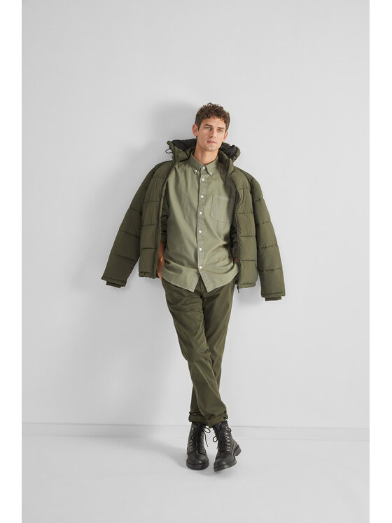 Selected Homme Selected Homme Žieminė striukė 16089957 Žalia Regular Fit