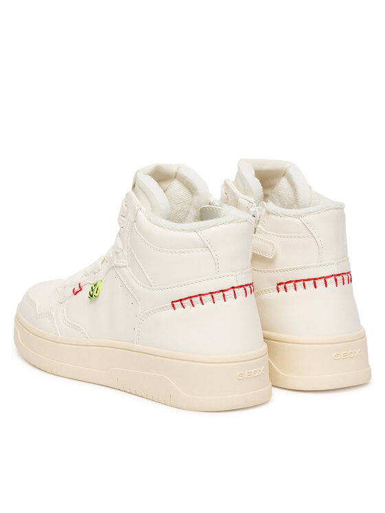 Geox Geox Snīkeri J Lestrella J56NLA 000BC C1000 D Balts