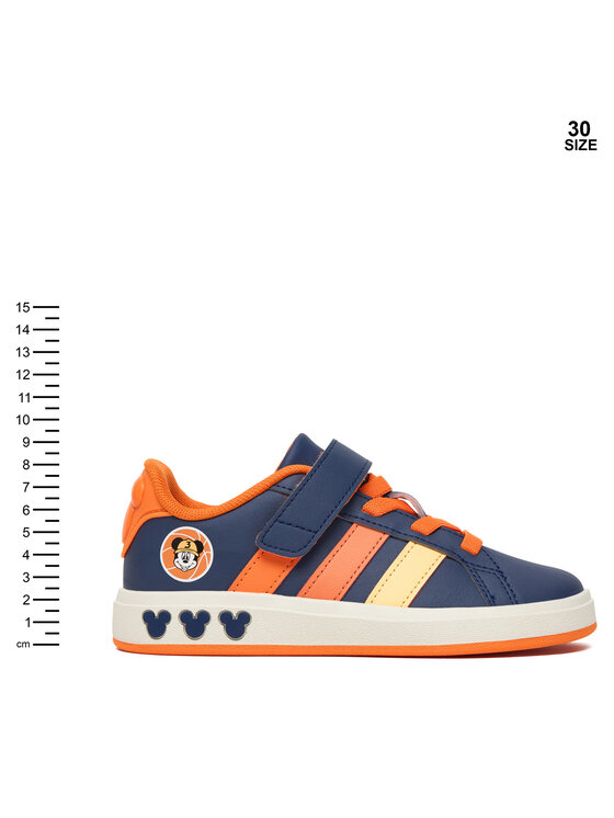 adidas adidas Sneakersy Grand Court Mickey El K JS2345 Granatowy