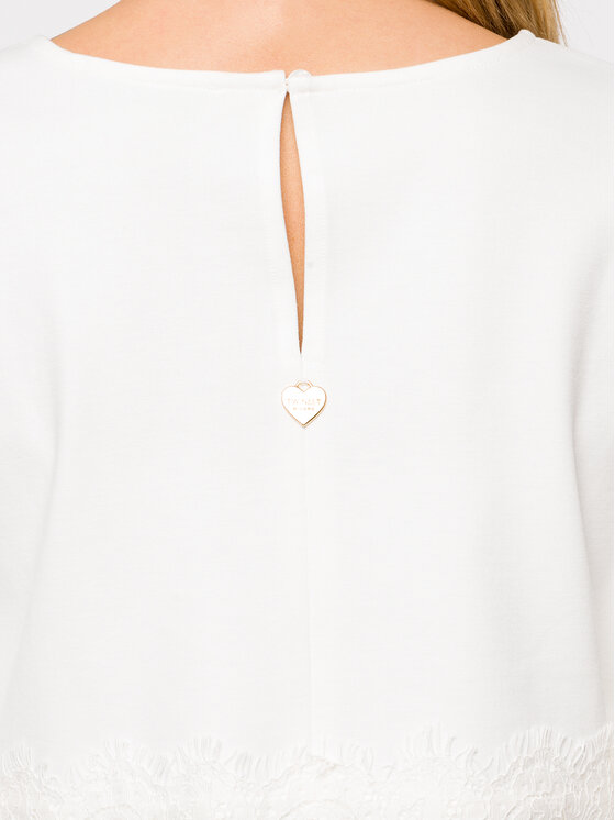 TWINSET TWINSET Блуза 192TT2213 Бял Regular Fit
