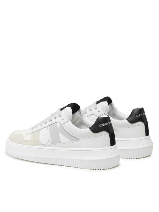 Calvin Klein Jeans Calvin Klein Jeans Tenisice Chunky Cupsole Laceup Mix YW0YW01046 Bijela