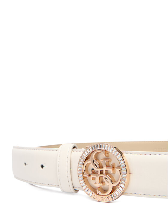 Guess Guess Дамски колан BW9284 P5430 Бял