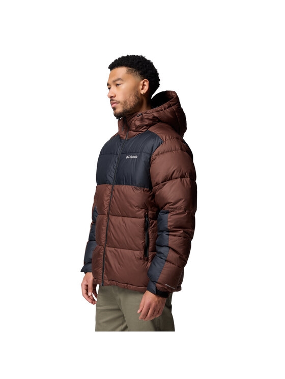 Columbia Columbia Kurtka zimowa Pike Lake II Hooded Jacket Brązowy Regular Fit