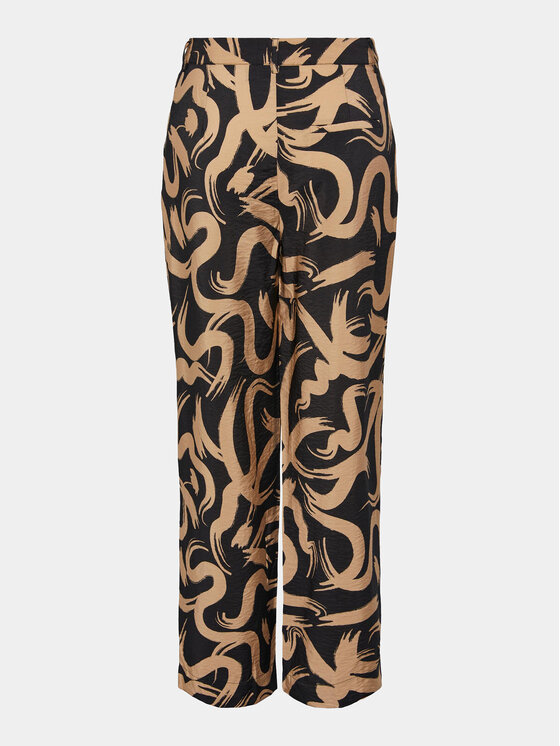 Pieces Pieces Pantaloni di tessuto Merita 17147636 Beige Regular Fit
