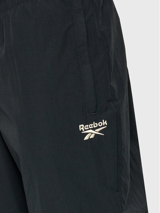 Reebok Reebok Spodnji del trenirke Vector HK7077 Črna Slim Fit