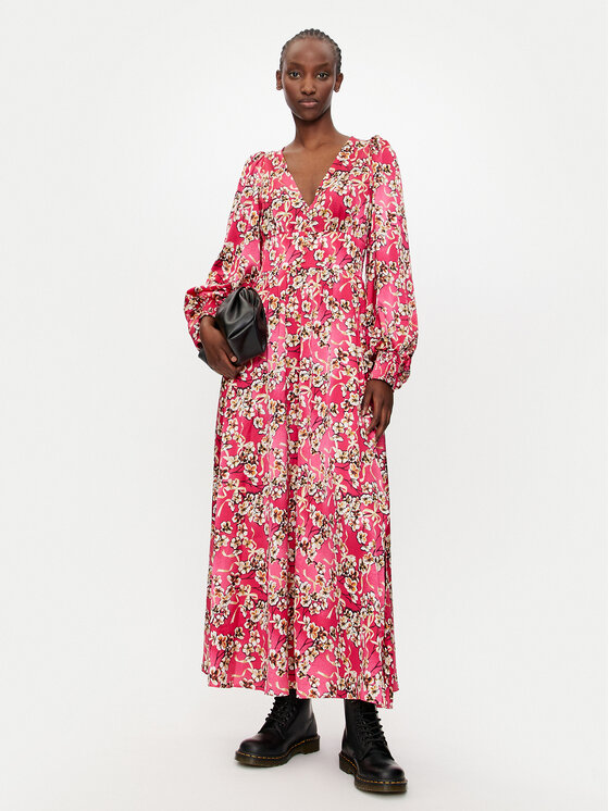 HUGO Hugo Vsakodnevna obleka Kween-1 50516840 Roza Regular Fit