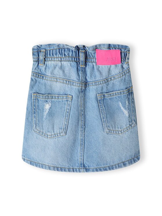 minoti minoti Spódnica jeansowa 18SKIRT 40 Niebieski Regular Fit