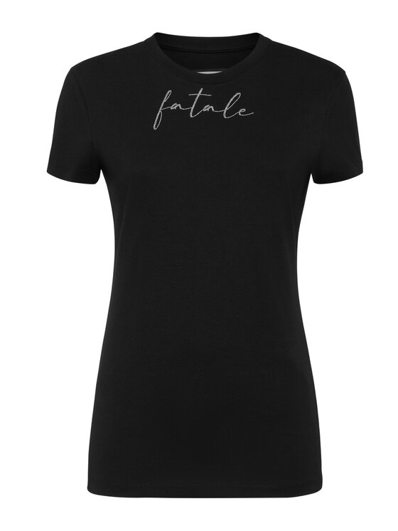 PHILIPP PLEIN PHILIPP PLEIN T-Shirt 26533 Czarny Skin Tight Fit