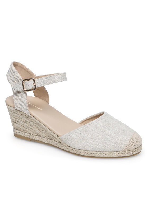 Jenny Fairy Jenny Fairy Espadryle WYL2610-2 Beżowy
