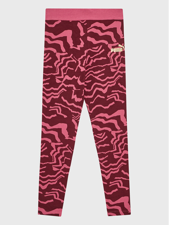 Puma Legíny Alpha 671067 Bordová Tight Fit