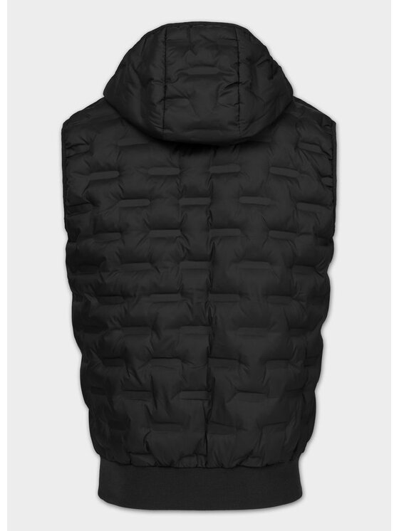 PITBULL PITBULL Bezrękawnik FISK Czarny Regular Fit