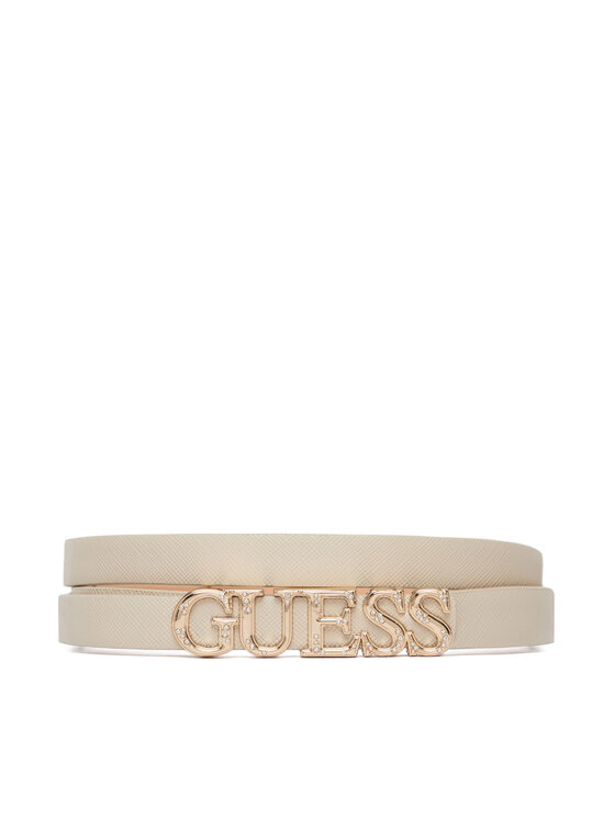Guess Guess Dámský pásek BW9338 P6215 Světle béžová