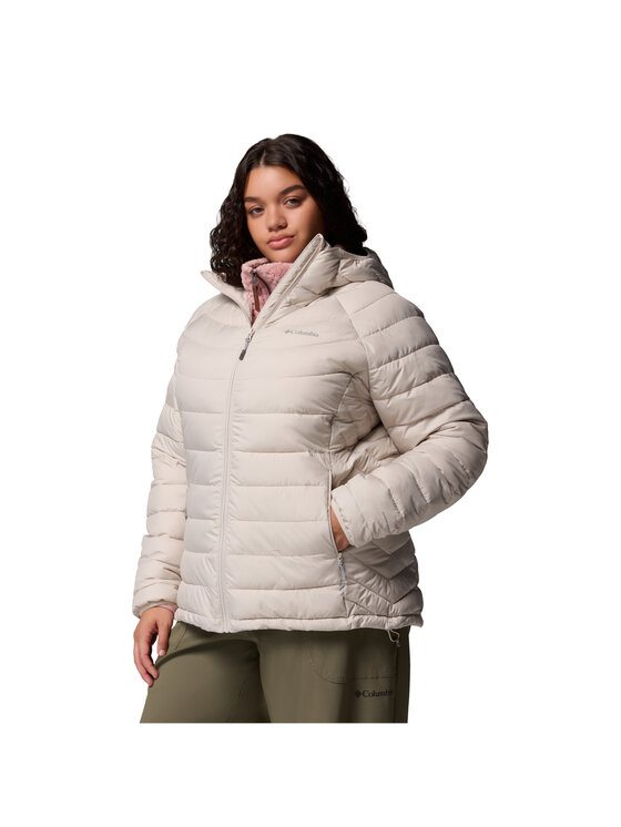 Columbia Columbia Giacca di transizione Powder Lite II Hooded Jacket Beige Regular Fit