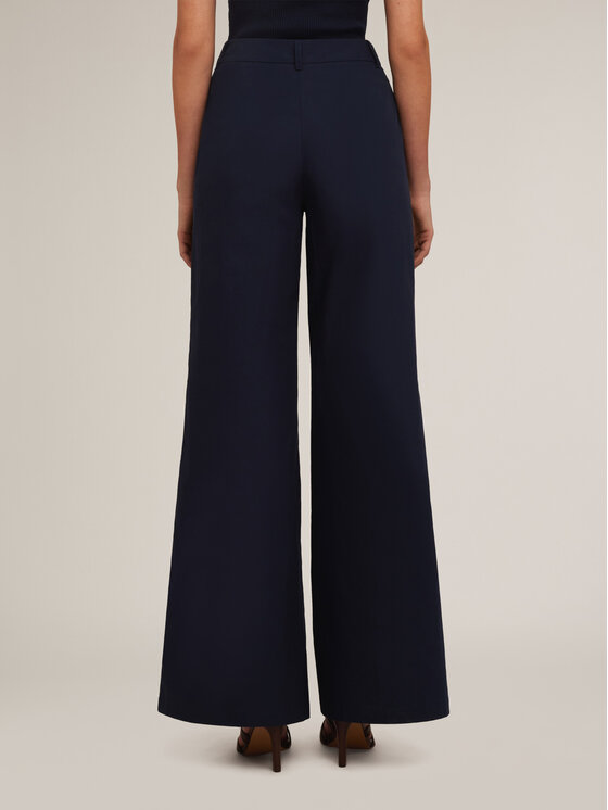 Motivi Motivi Pantaloni di tessuto P004Q003967N034 Blu Over Fit