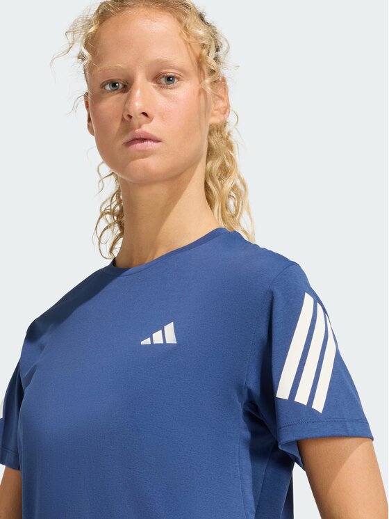 adidas adidas Koszulka techniczna 158728 Niebieski jasny Regular Fit