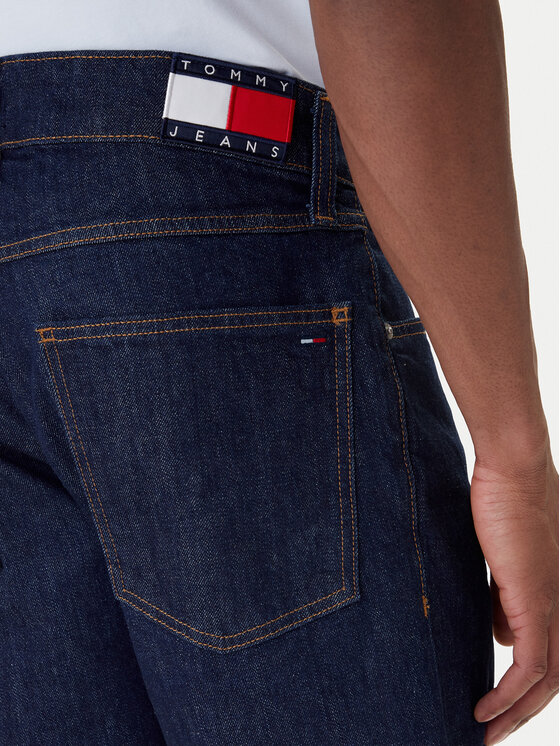 Tommy Jeans Tommy Jeans Jeans kratke hlače Ronnie DM0DM23067 Mornarsko modra Regular Fit